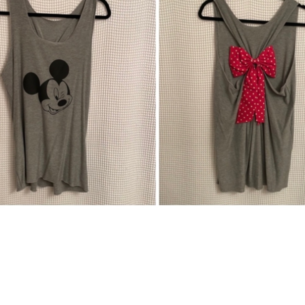 Mickey & Minnie Tank Top, Perfect for Disney Photo Opp!